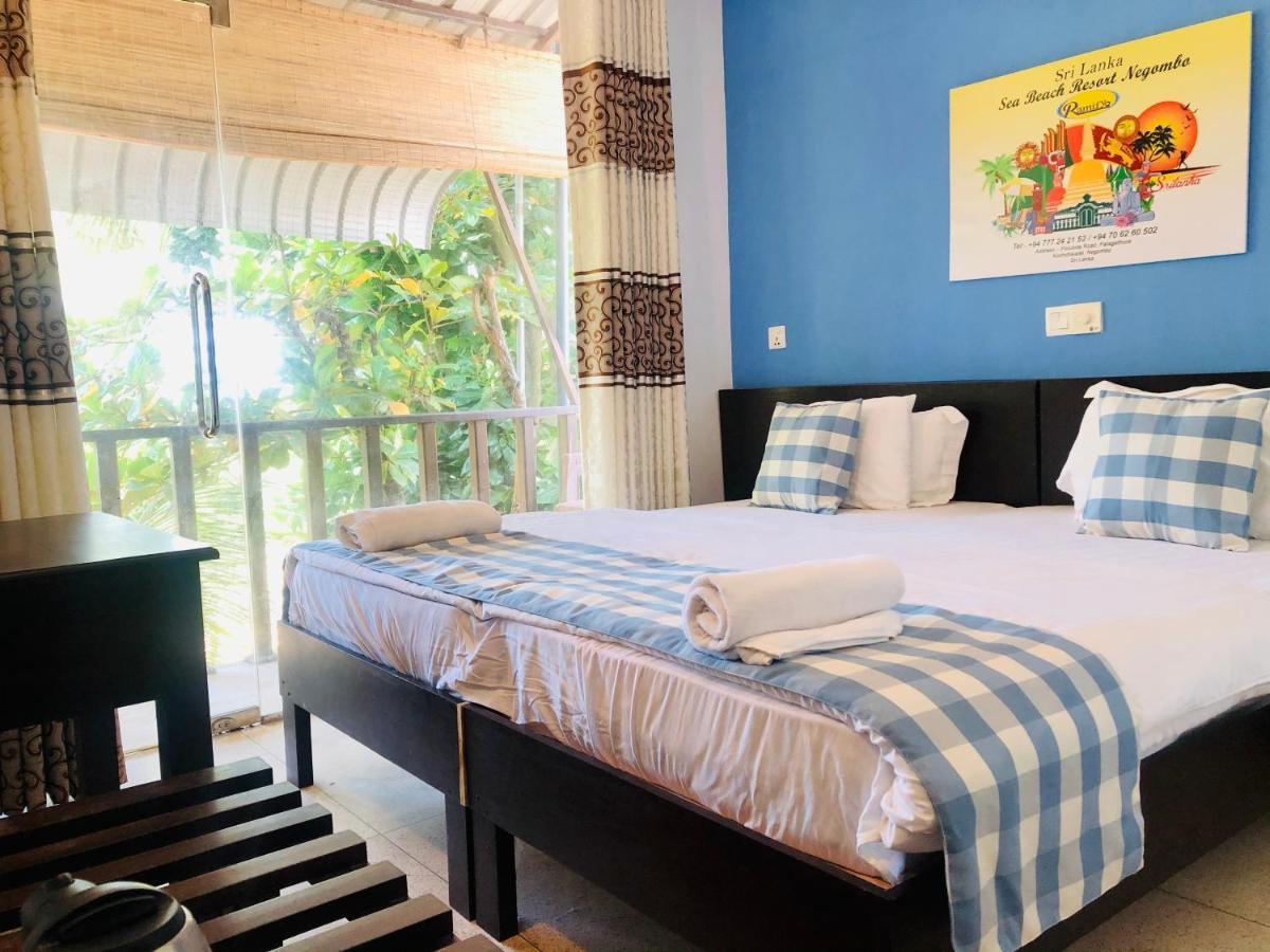 Sea Beach Resort Negombo Exterior foto